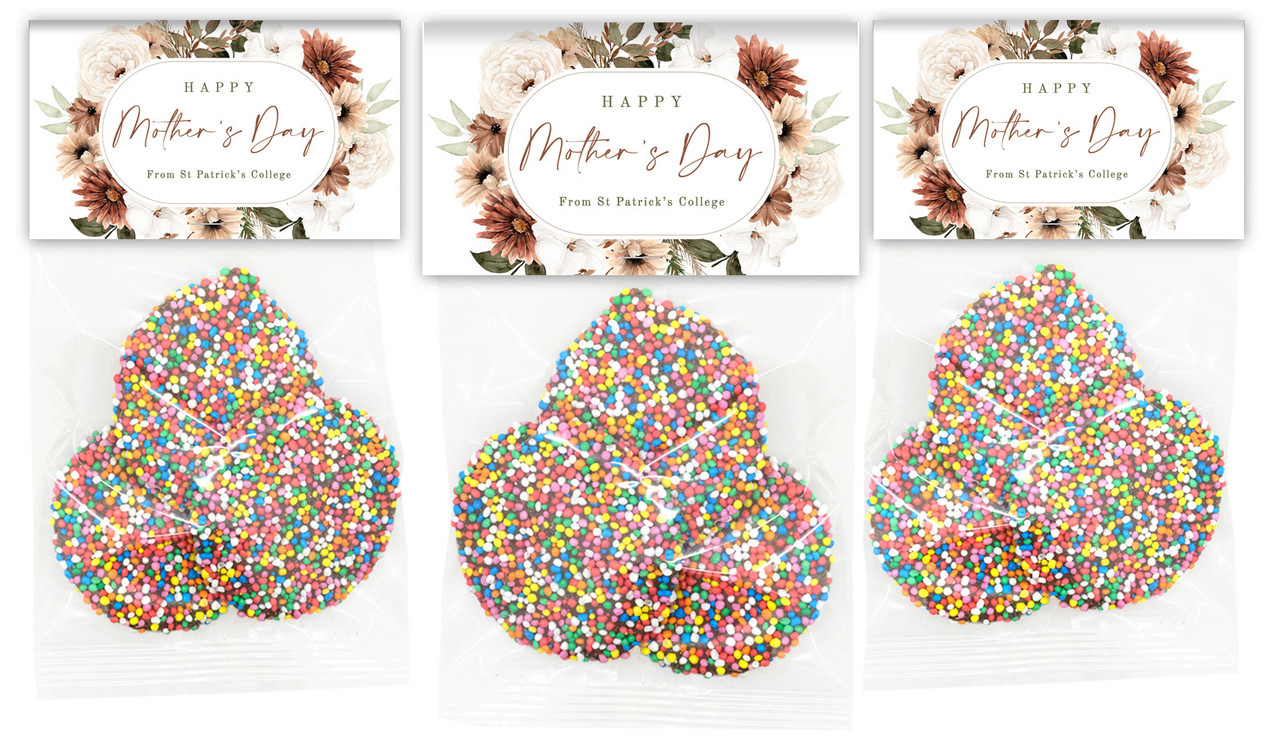 Elegant Flowers Mother's Day Personalised Speckle Bag