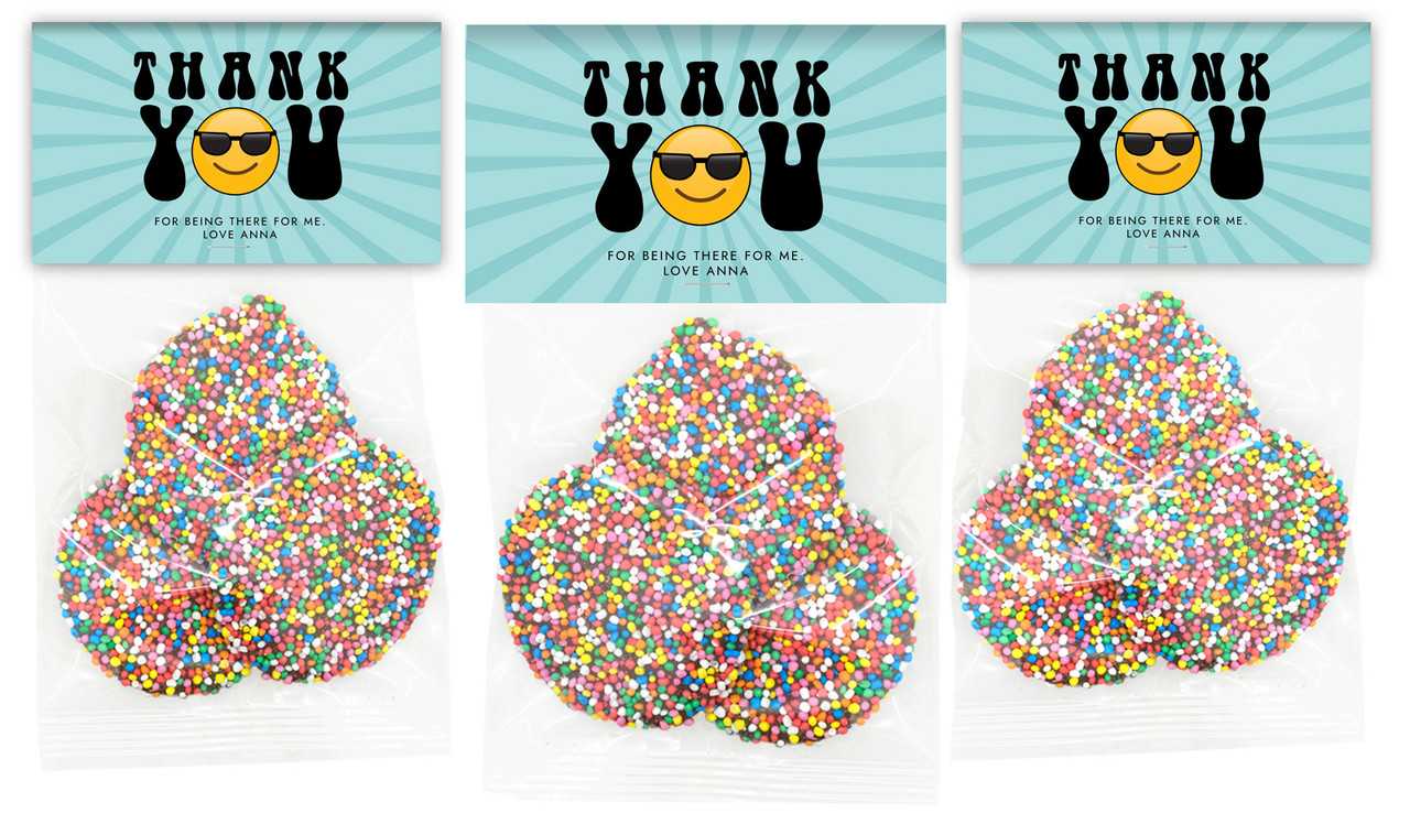 Emoji Thank You Speckle Bag