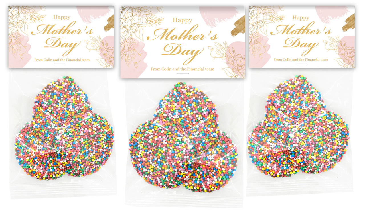 Watercolour Mother's Day Personalised Speckle Bag