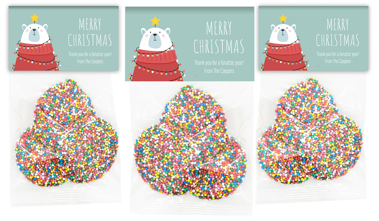 Polar Bear Christmas Custom Speckle Bag
