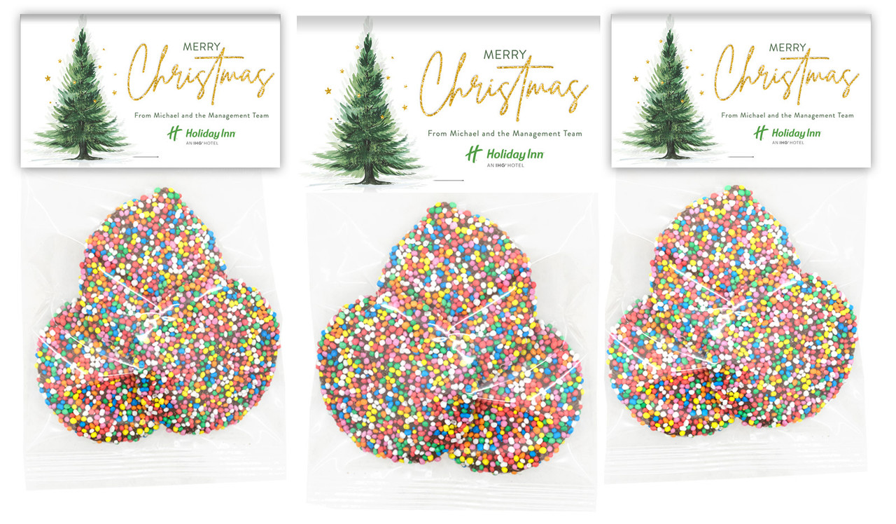 Simple Spruce Christmas Custom Speckle Bag