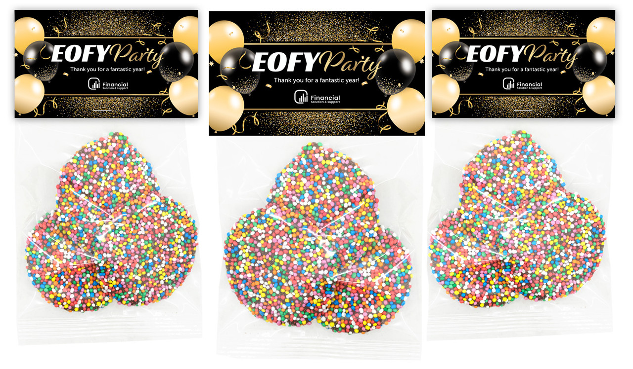Golden Celebration EOFY Personalised Speckle Bag