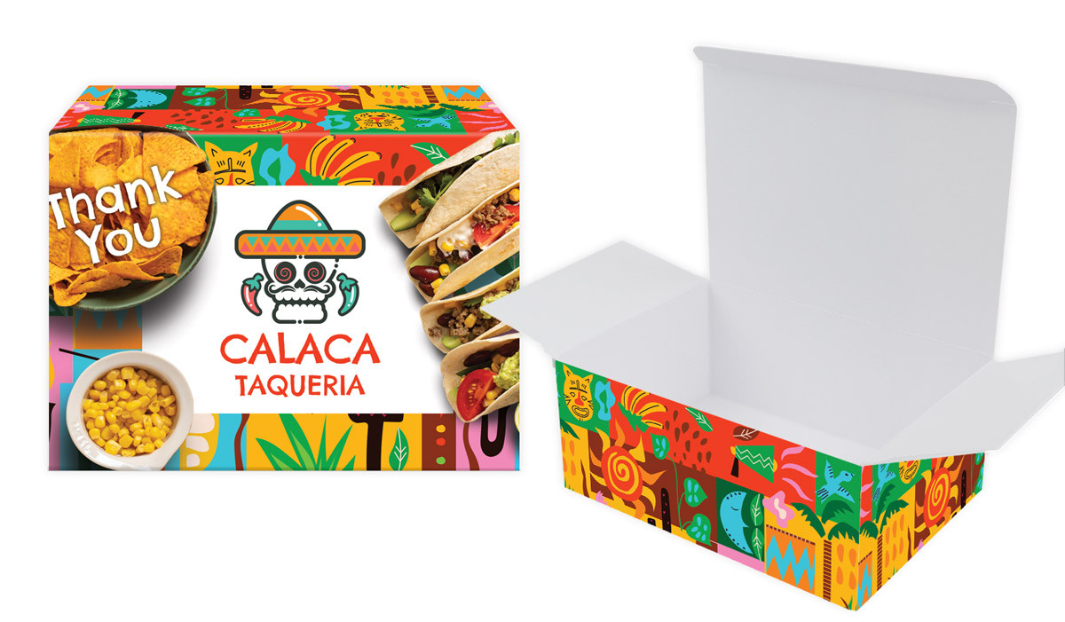 Restaurant And Cafe Branded Tuck Boxes