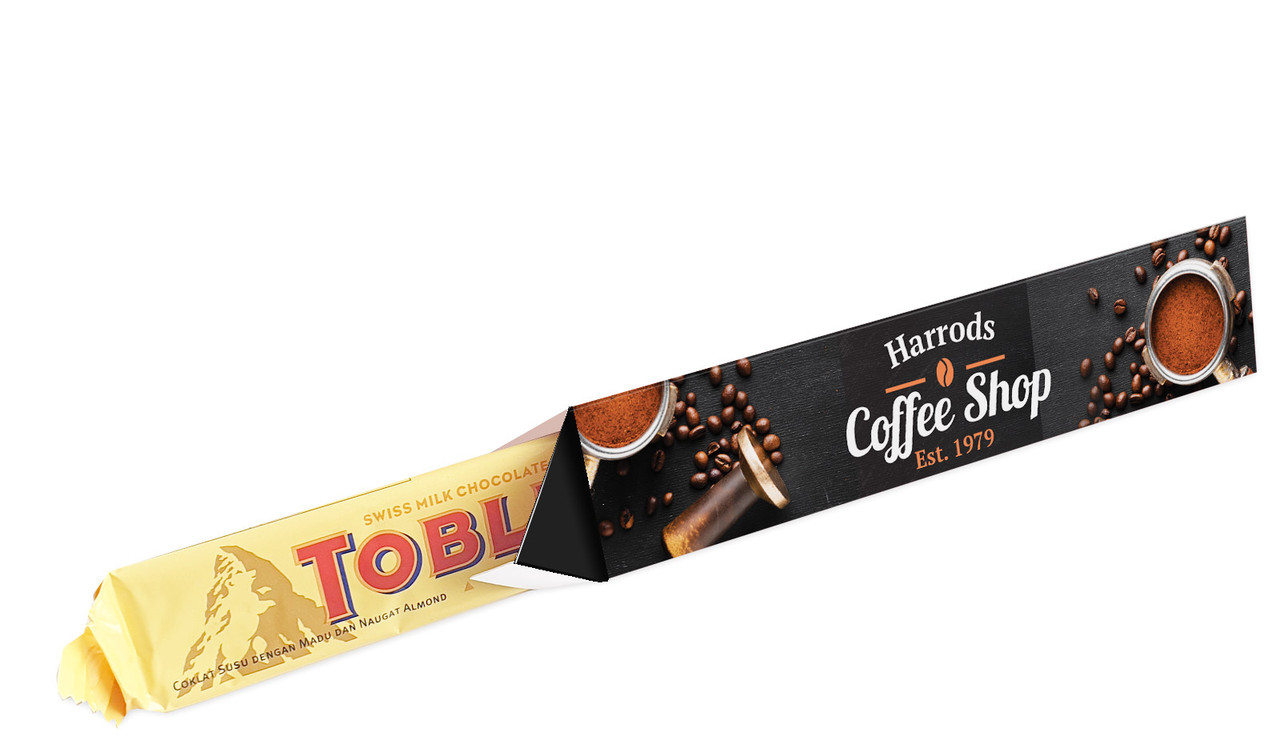 Branded Restaurant And Cafe Toblerone Bar In A Box
