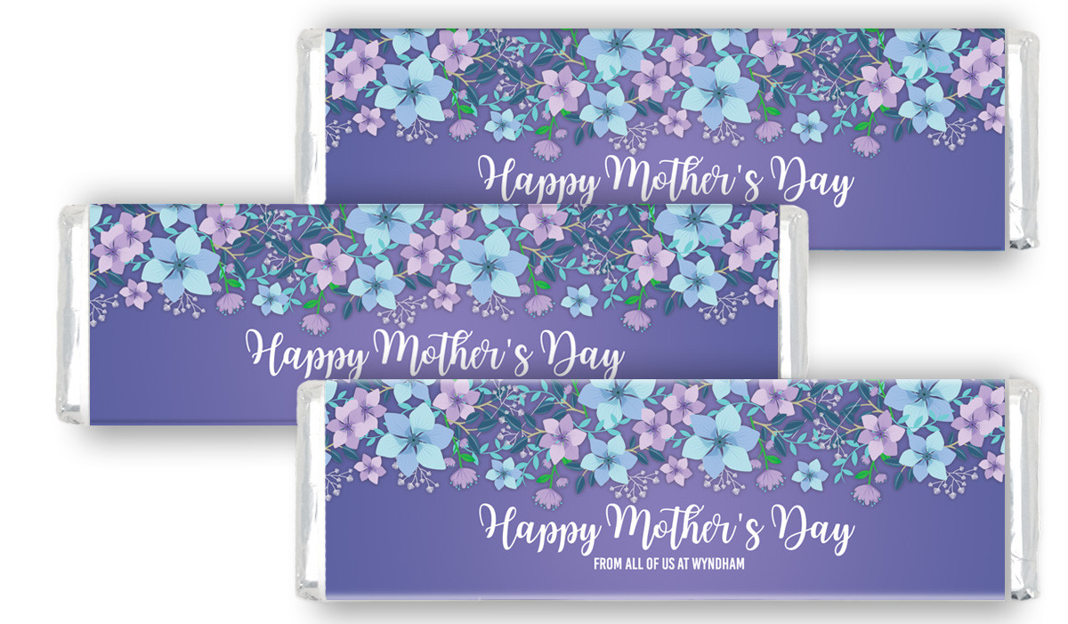 Dusk Flowers Mother's Day Cadbury Chocolate Bar