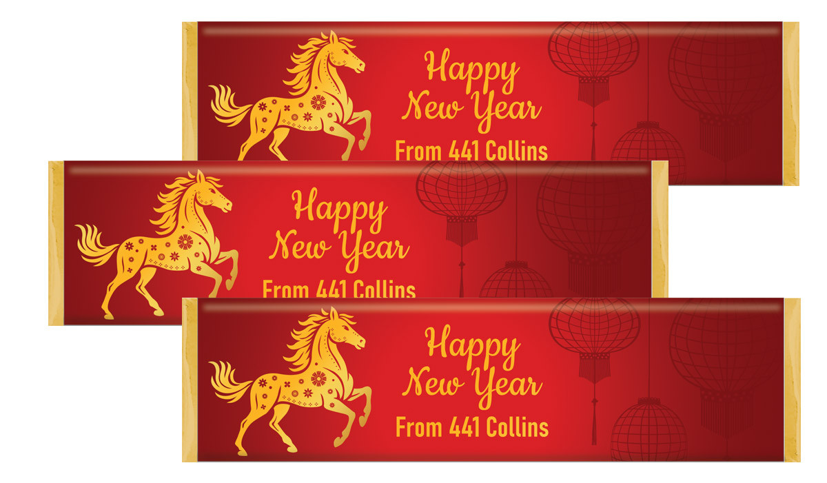 Happy Chinese New Year Cadbury Chocolate Bar