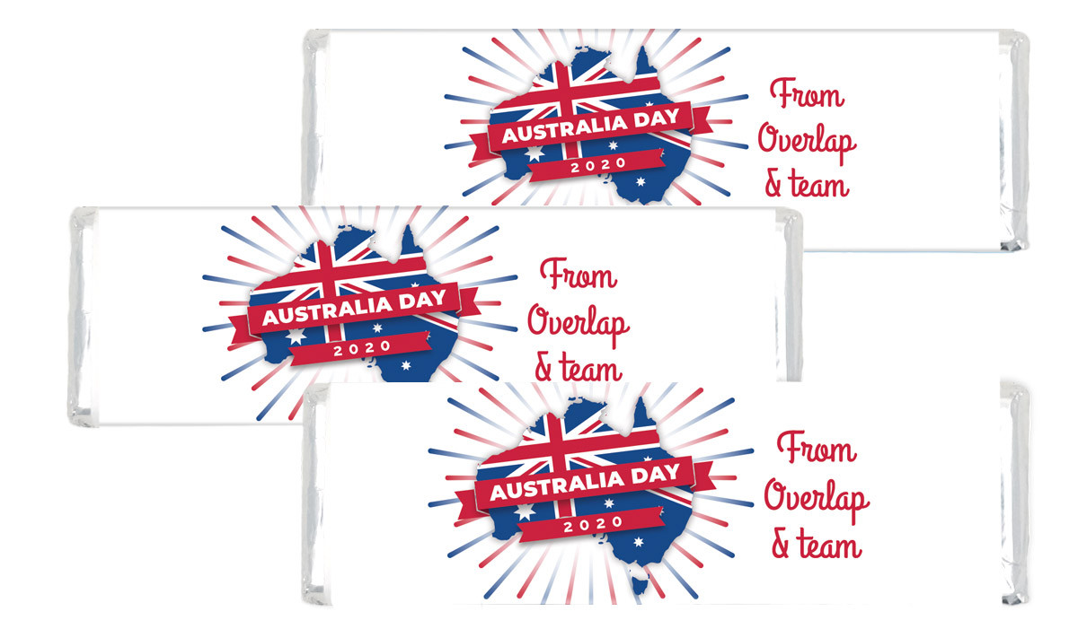 Australia Map Australia Day Cadbury Chocolate Bar