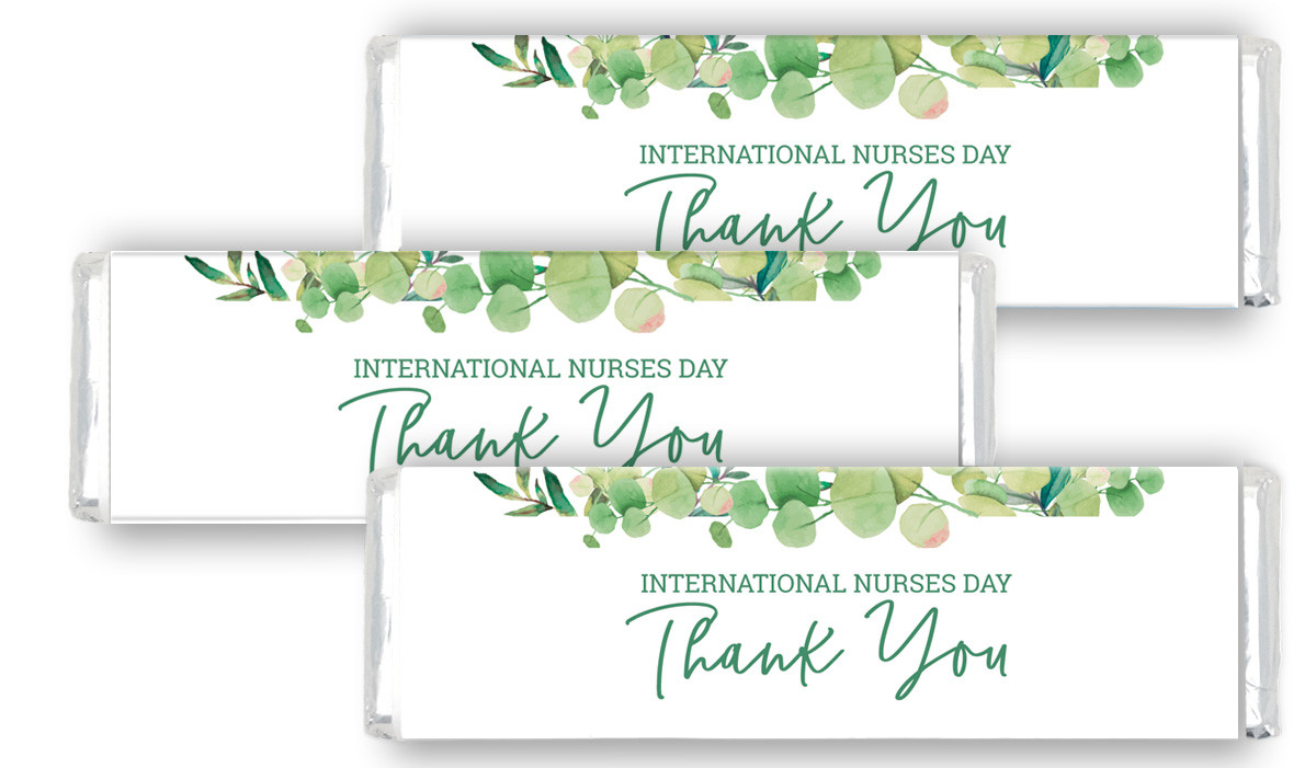 Eucalypt Nurses Day Personalised Cadbury Chocolate Bar
