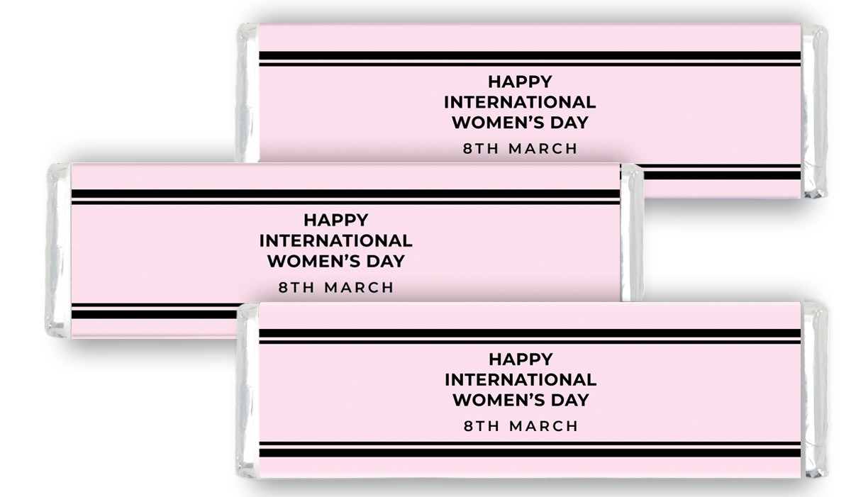 Chic International Women's Day Cadbury Chocolate Bar