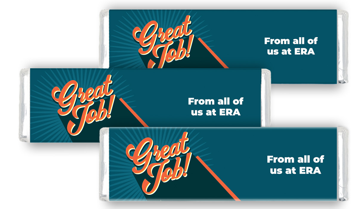 Retro Congratulations Personalised Cadbury Chocolate Bar