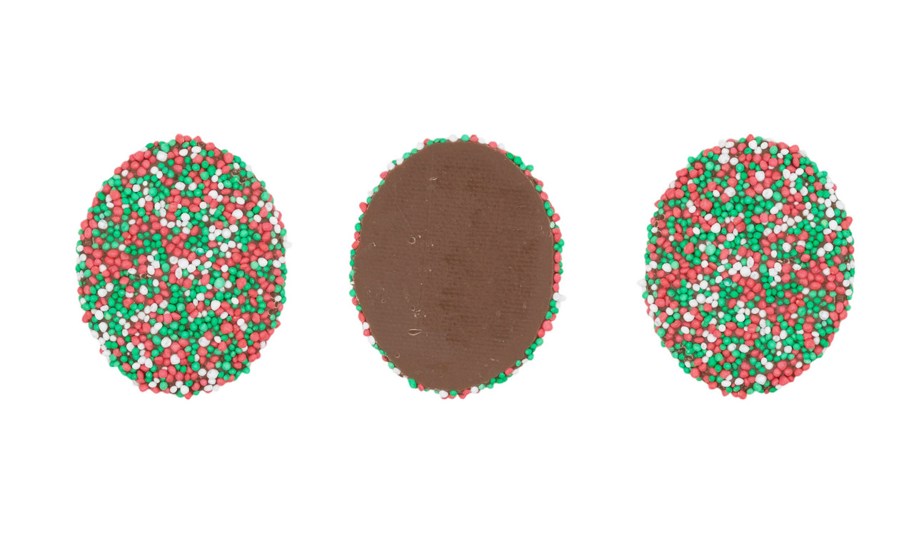 Irregular shaped speckles for twice the fun