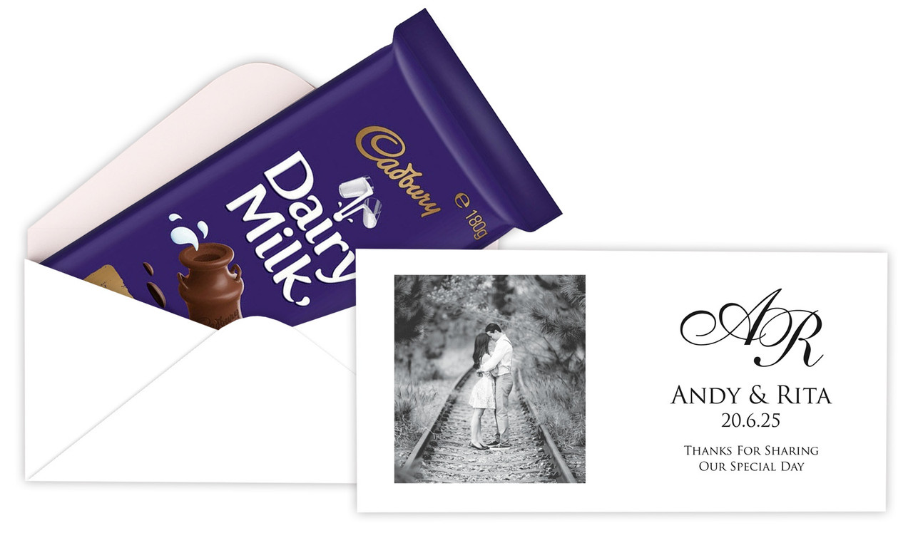 Add A Photo Personalised Cadbury Bar Box (Box Only)