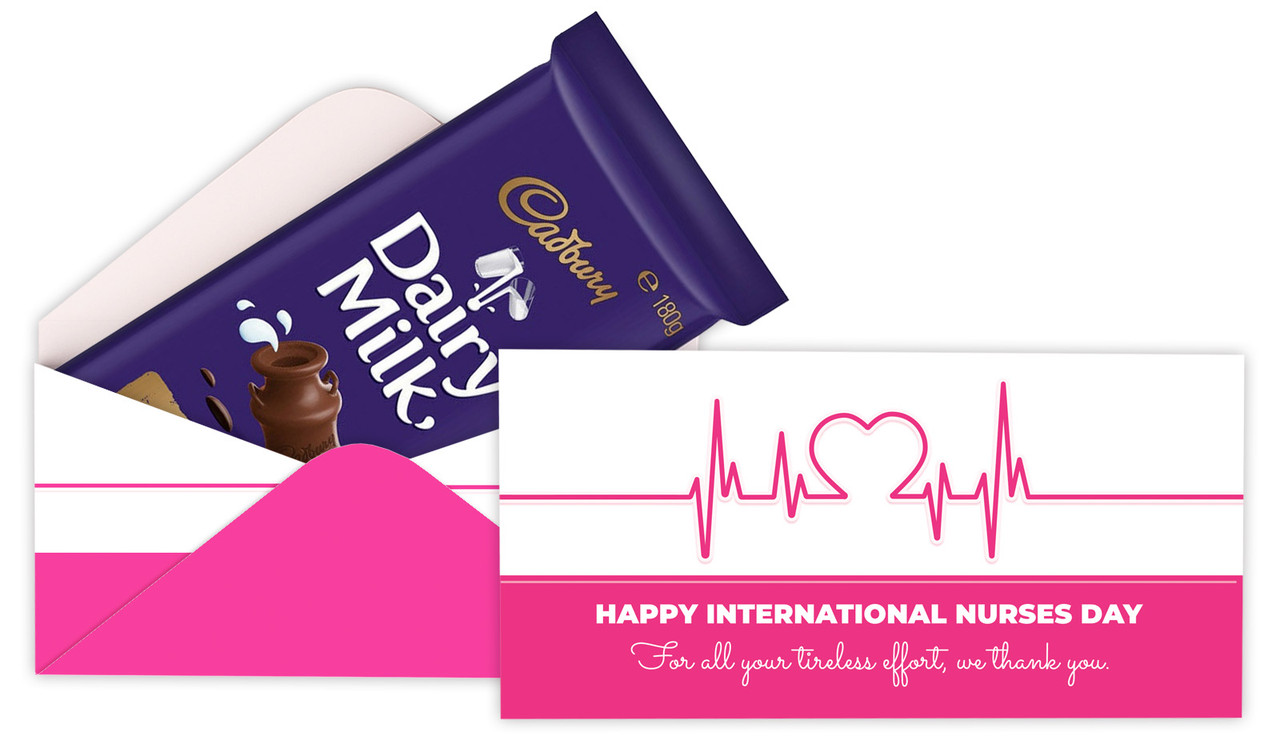 Heart Rate International Personalised Cadbury Bar Box (Box Only)