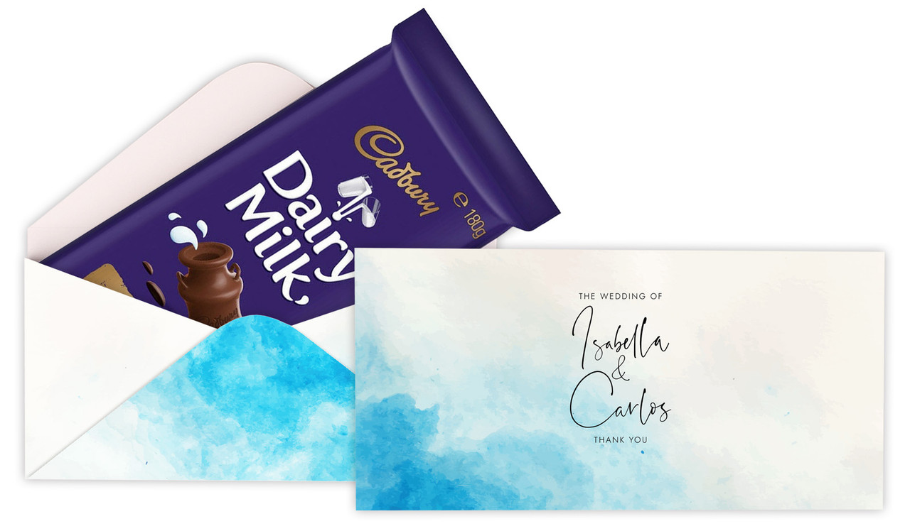 Ocean Personalised Cadbury Bar Box (Box Only)