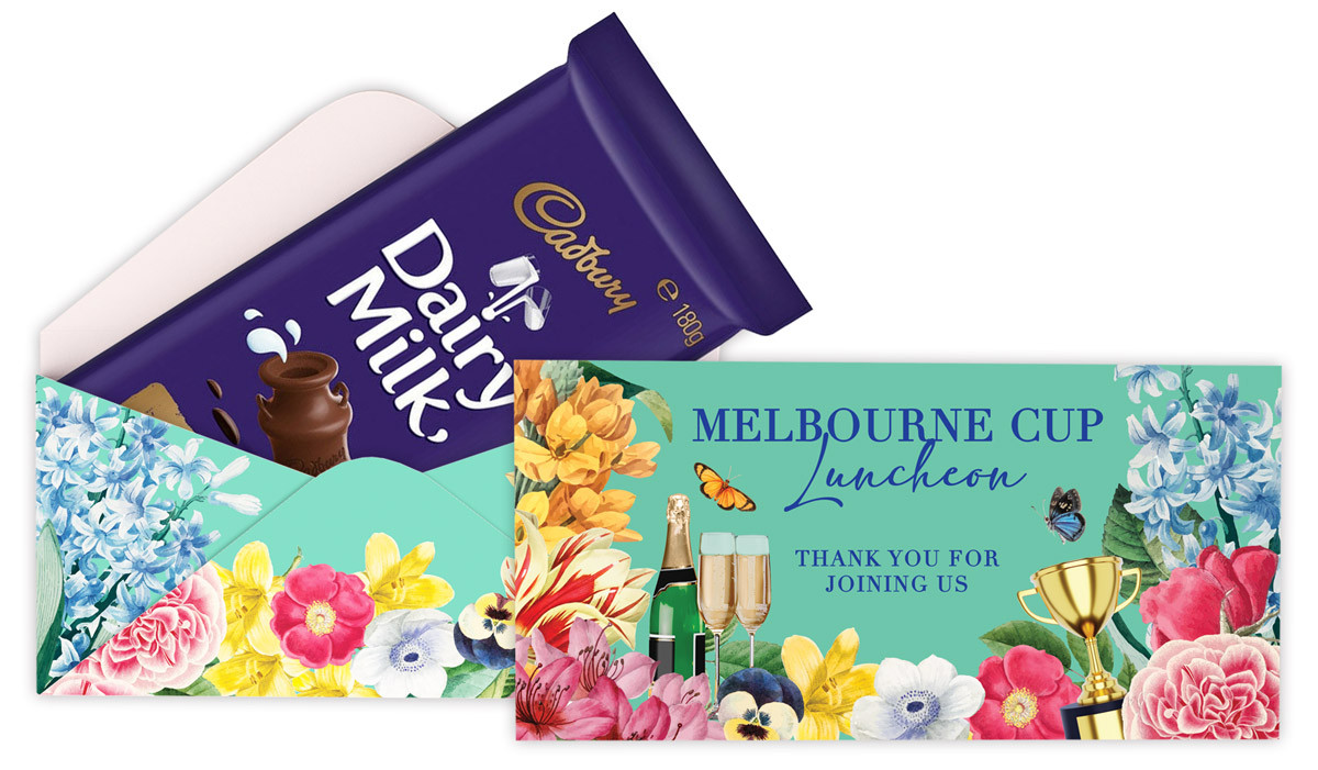 Spring Carnival Melbourne Cup Horse Racing Cadbury Bar Box