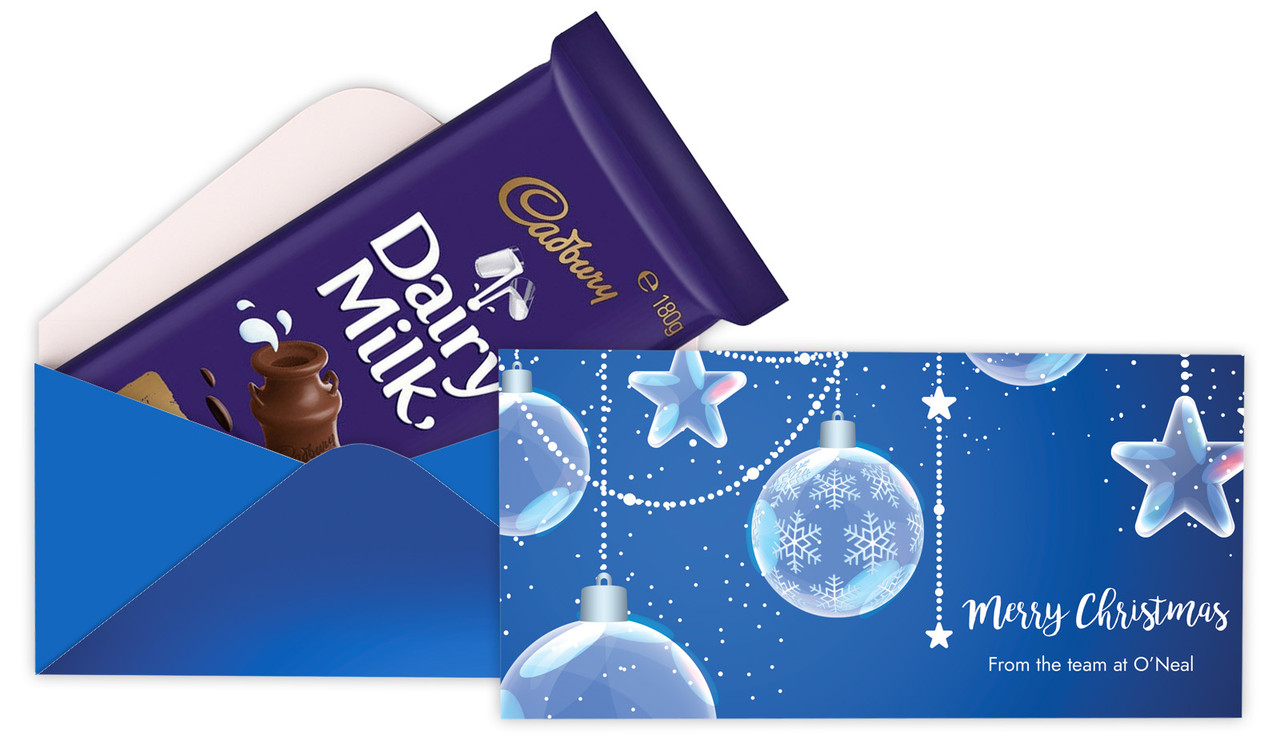Crystal Baubles Personalised Cadbury Bar Box (Box Only)