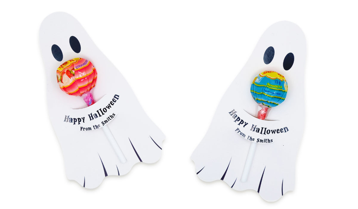 Branded Halloween Ghost Chupa Chups Pop Holder