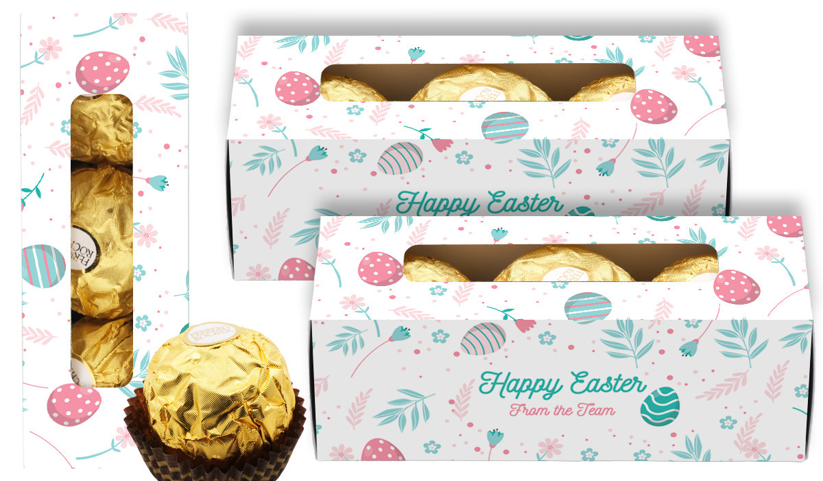 Easter Elements Personalised Ferrero Rocher Gift Box