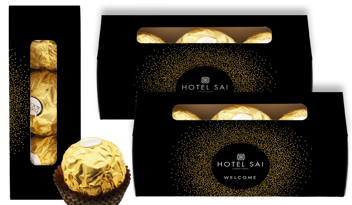 Confetti Centric Hospitality Branded Ferrero Rocher Gift Box