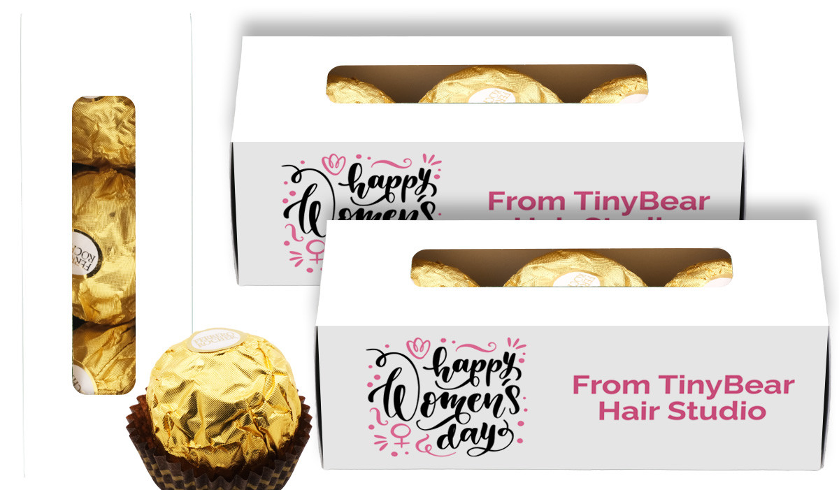 Insignia Personalised Womens Day Ferrero Rocher Gift Box