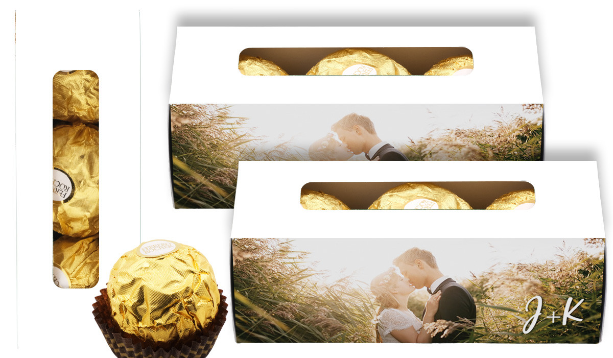 All You Need Is Love Personalised Ferrero Rocher Gift Box