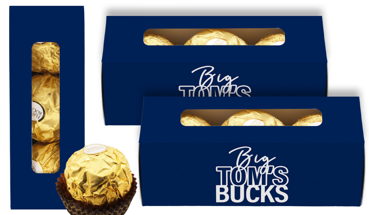 Big Announcement Bucks Night Personalised Ferrero Rocher Gift Box