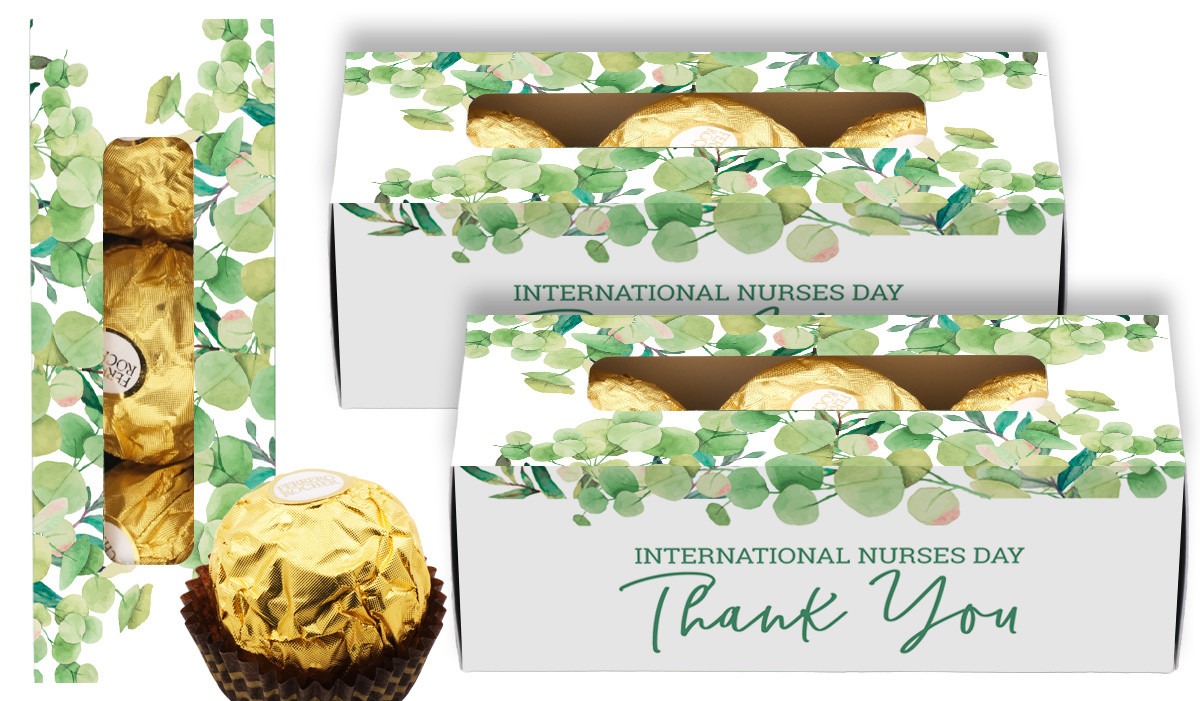 Eucalypt Chocolate Personalised Ferrero Rocher Gift Box