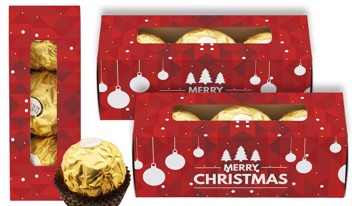 Corporate Custom Christmas Ferrero Rocher Gift Box