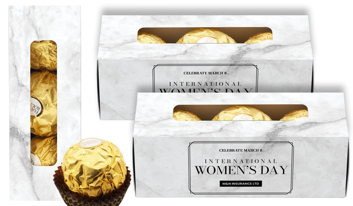 Marble Deco Personalised Ferrero Rocher Gift Box