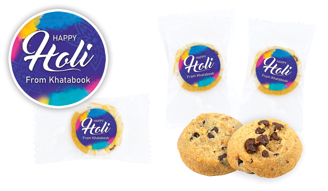 Purple Branded Holi Bite-Size Cookie 5g