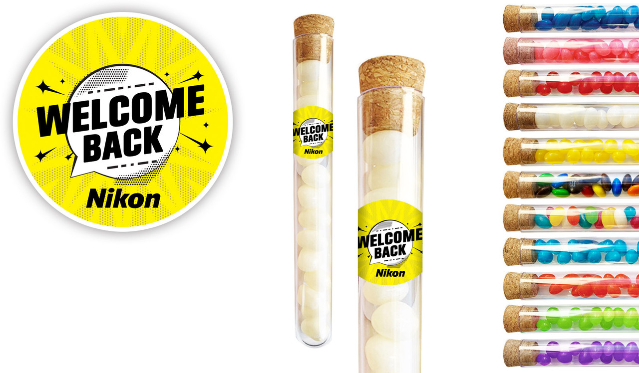 Starburst Welcome Back Personalised Test Tubes