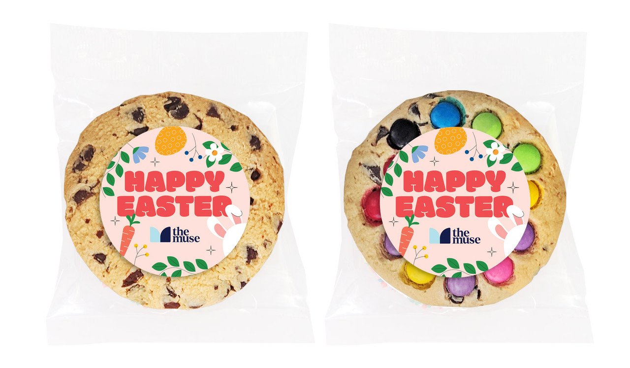 Lucky Pink Personalised Cookie