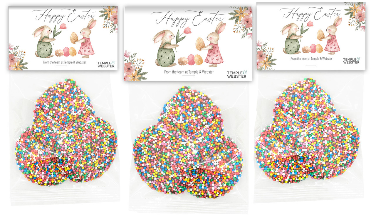 Furry Friends Personalised Easter Speckle Bag