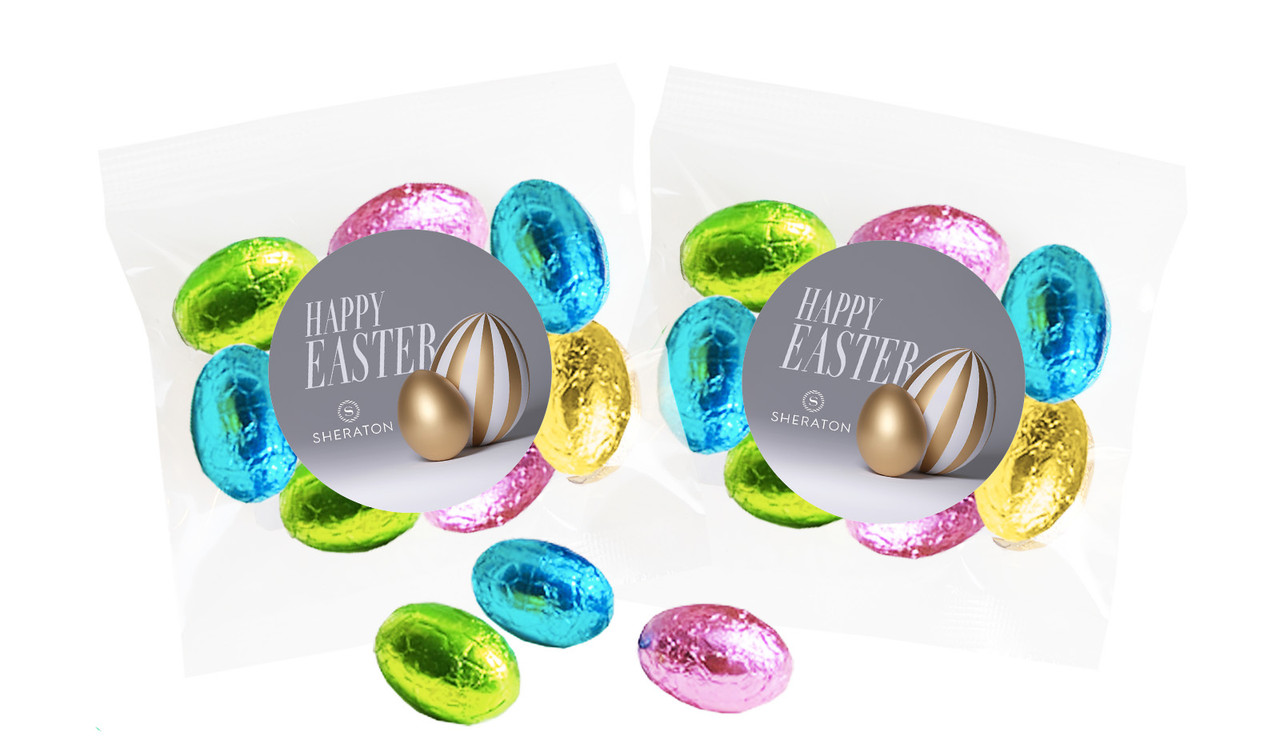 Elegant Eggs Personalised Bag Of Easter Eggs
