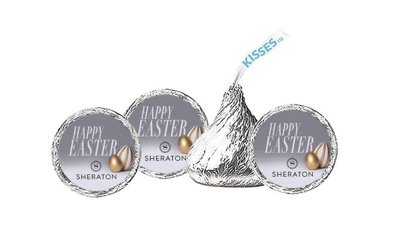 Elegant Eggs Easter Personalised Hershey's Kisses