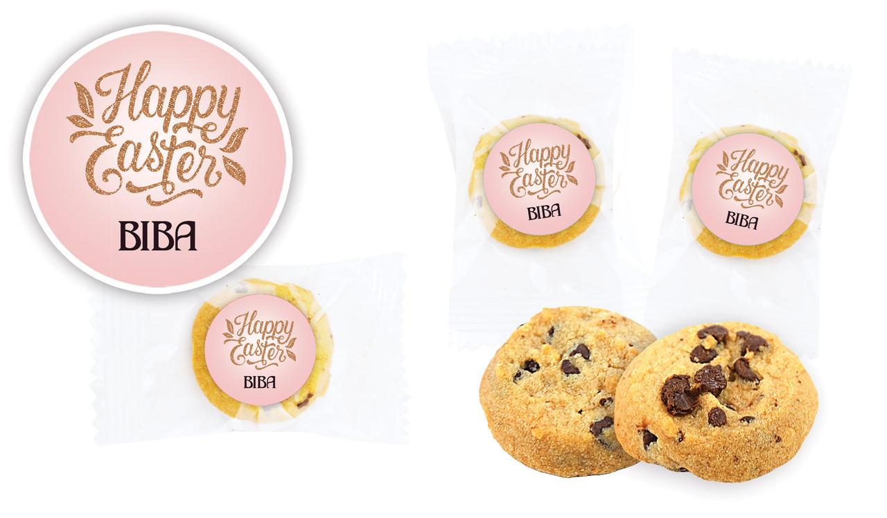 Blush And Copper  Personalised Bite-Size Cookie 5g