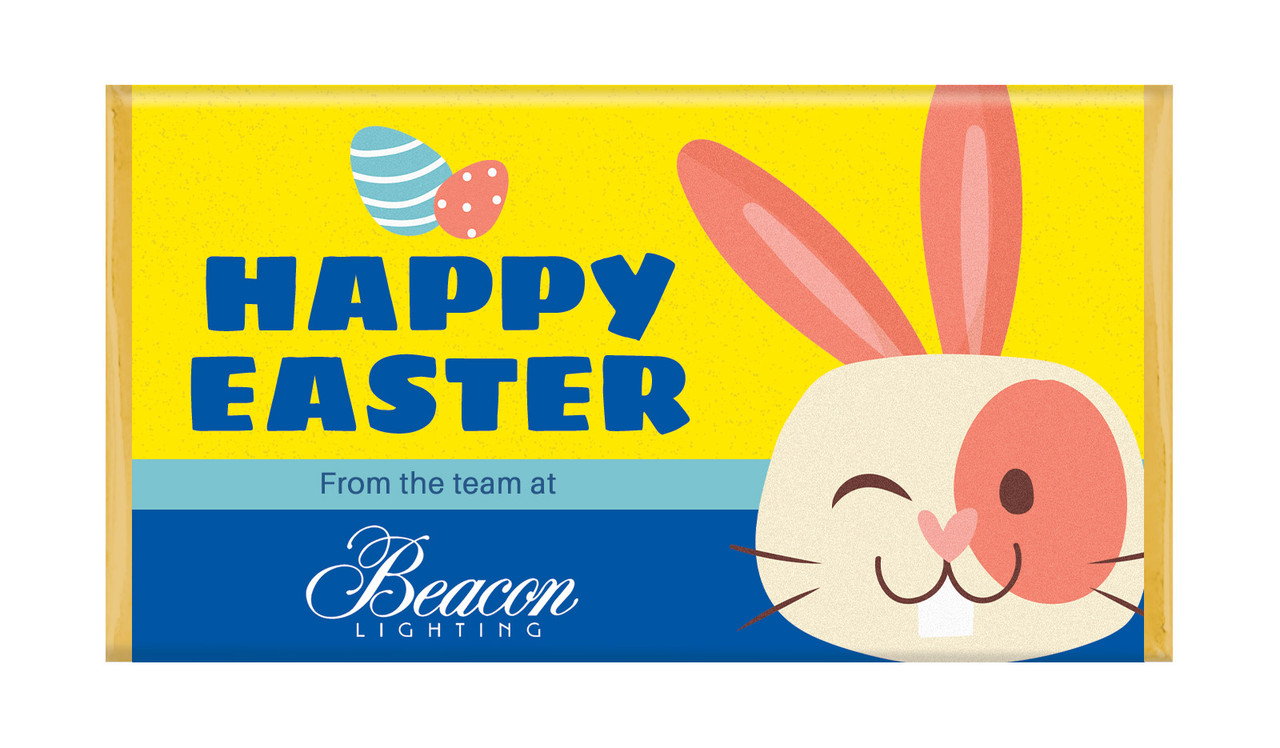 Block Colour Personalised Easter Chocolates