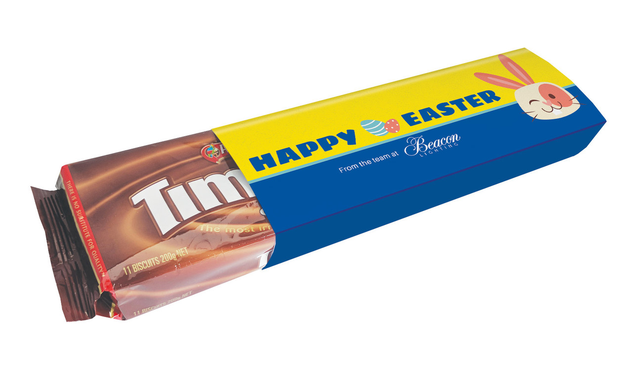 Block Colour Personalised Packet Of TimTams TM