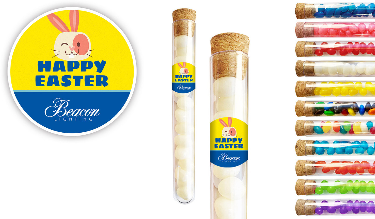 Block Colour Easter Personalised Test Tubes