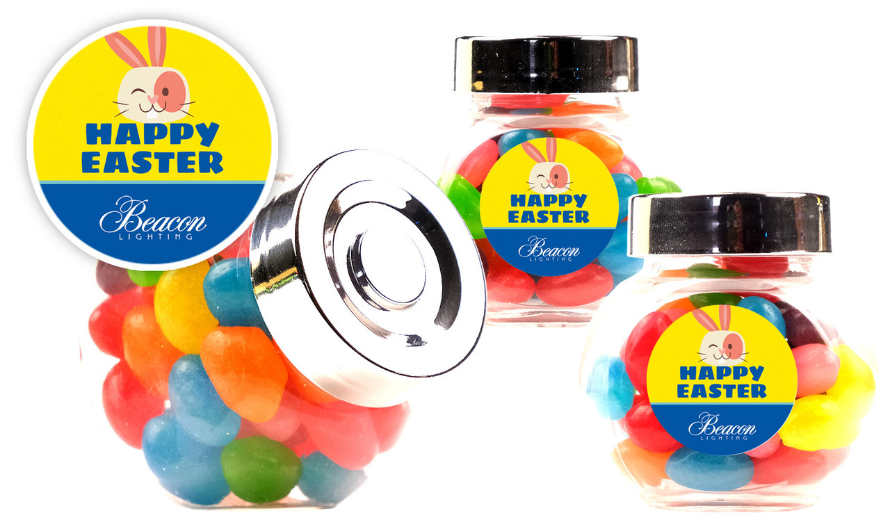 Block Colour Easter Custom Mini Candy Jar