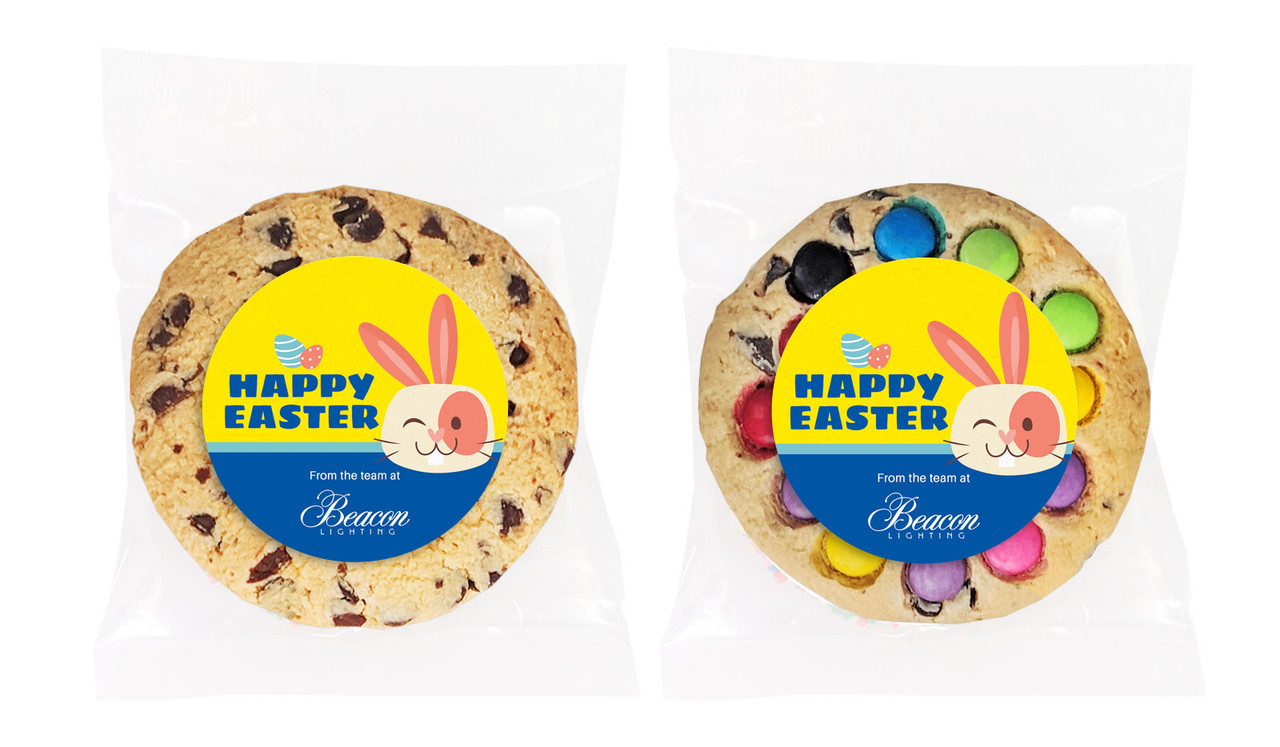 Block Colour Personalised Cookie