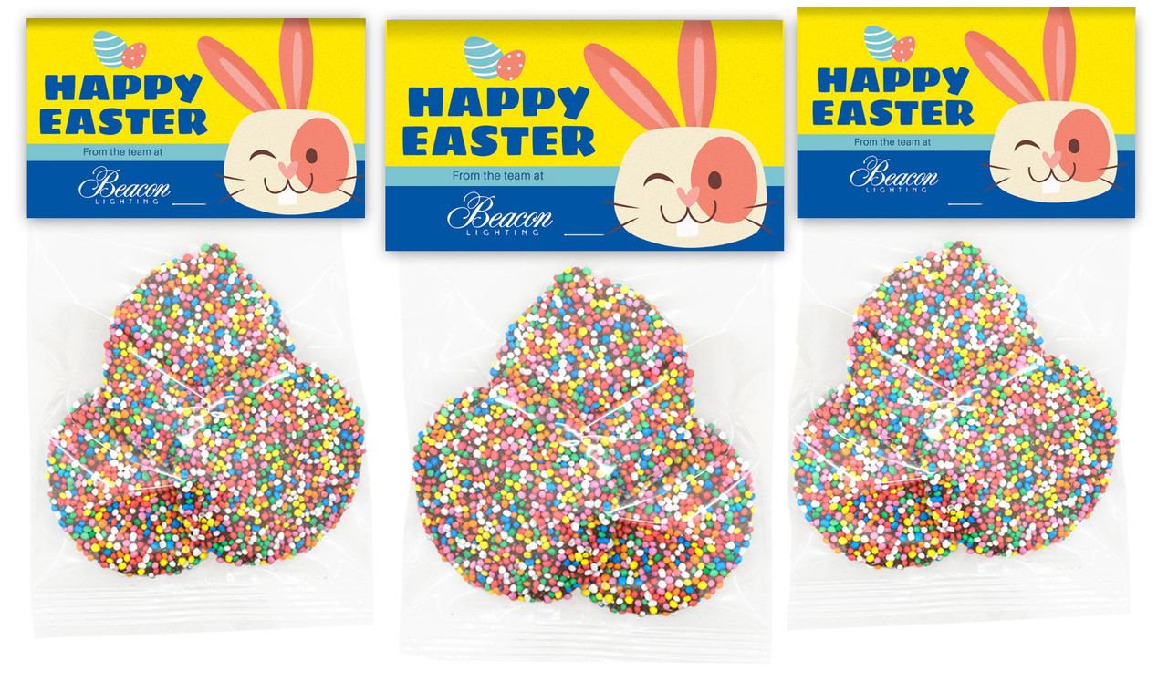 Block Colour Personalised Easter Speckle Bag