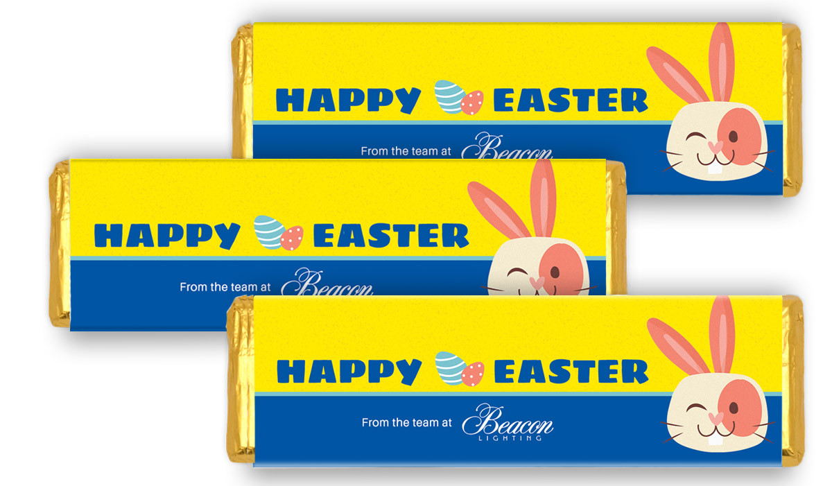 Block Colour Easter Personalised Cadbury Chocolate Bar