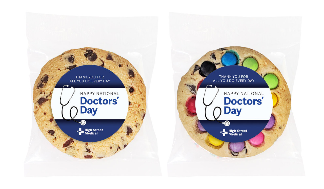 National Doctors Day Personalised Cookie