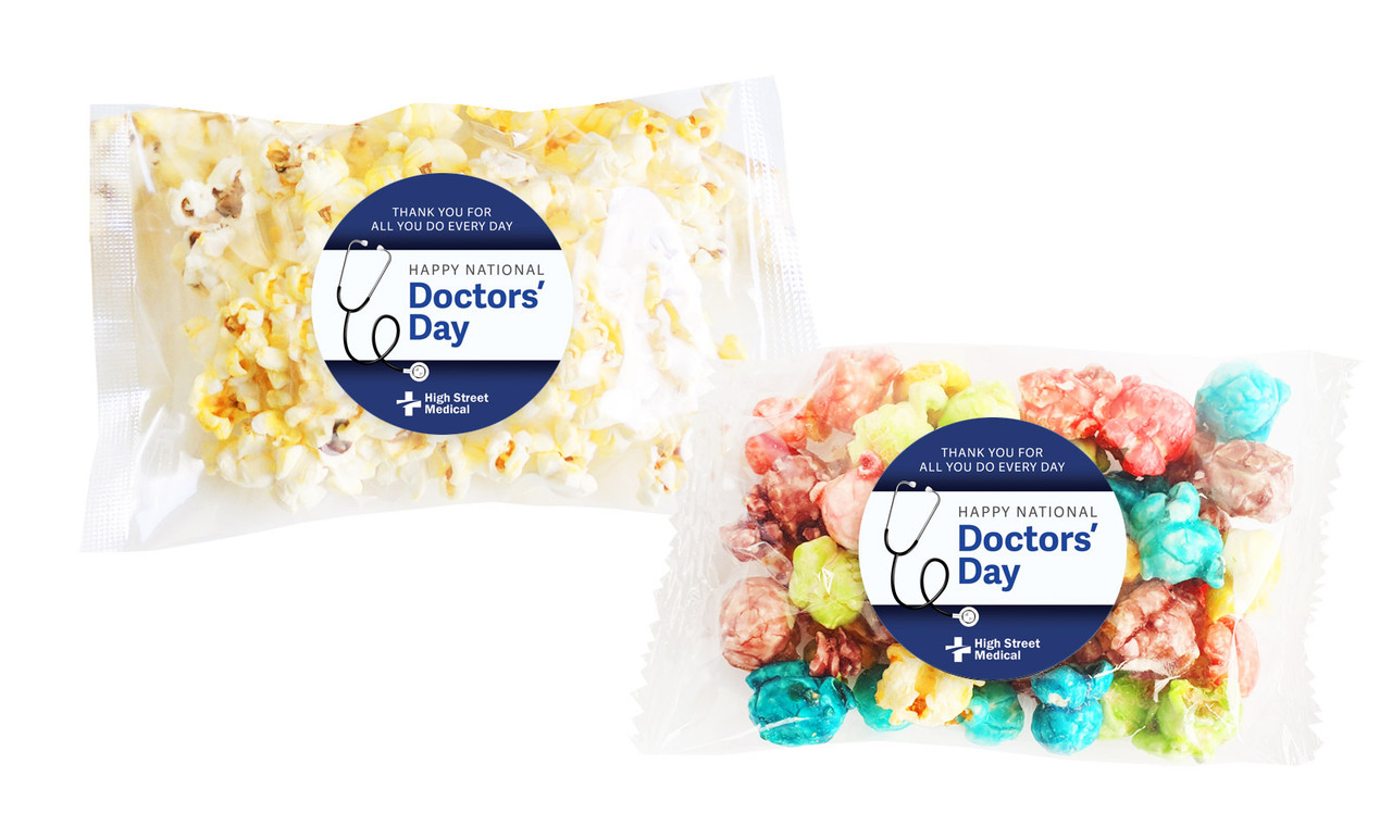 National Doctors Day Personalised Popcorn Bag