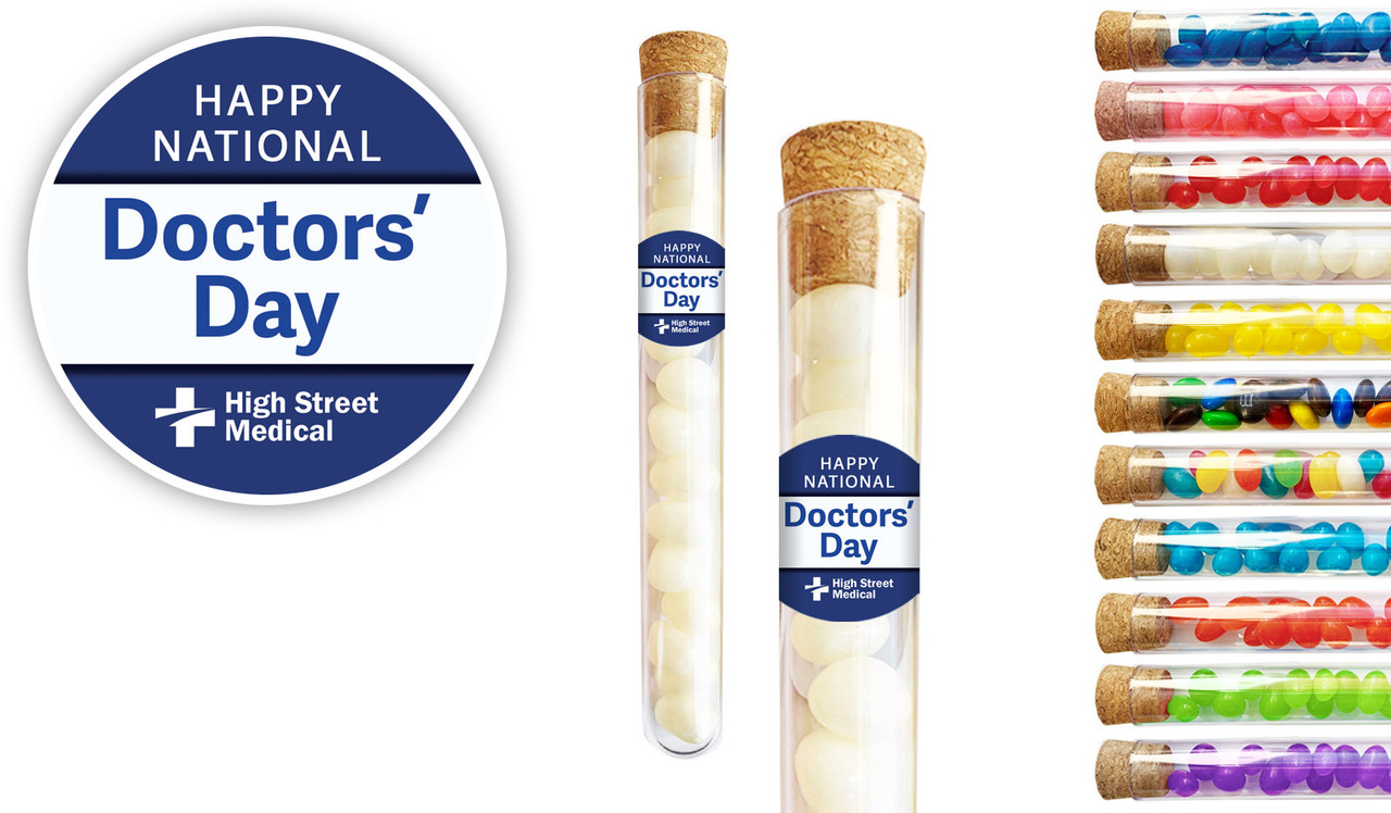 National Doctors Day Personalised Test Tubes