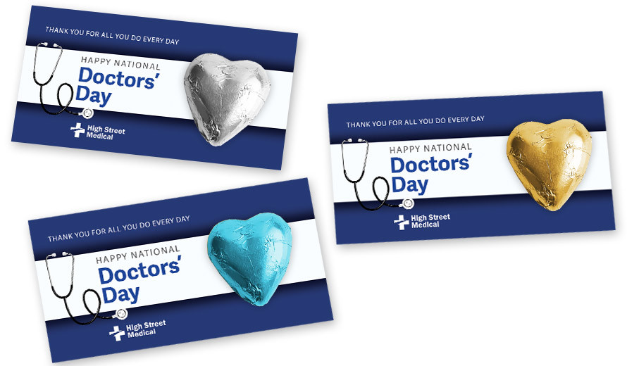 National Doctors Day Heart Card