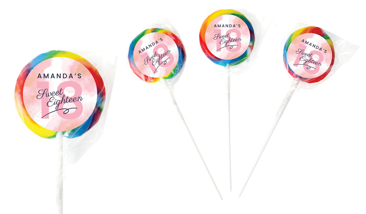 Spring Life Personalised Birthday Lollipop