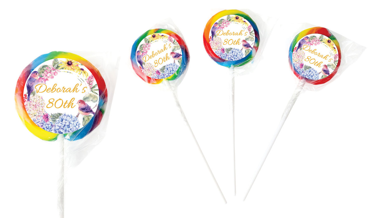 Spring Life Personalised Birthday Lollipop