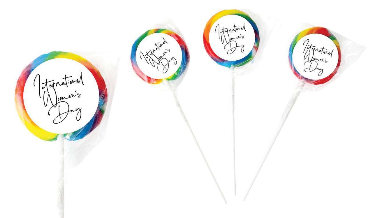 Simple Celebration Personalised Womens Day Lollipop